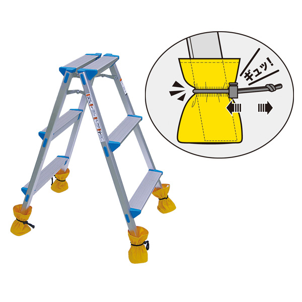 キャタツソックス（巾着スリップレス）