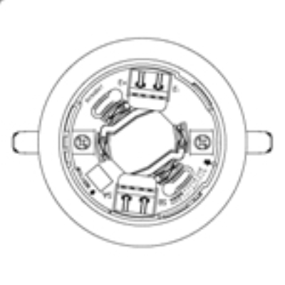 ＦＲ速結式ベース　埋込端子付コネクタなし