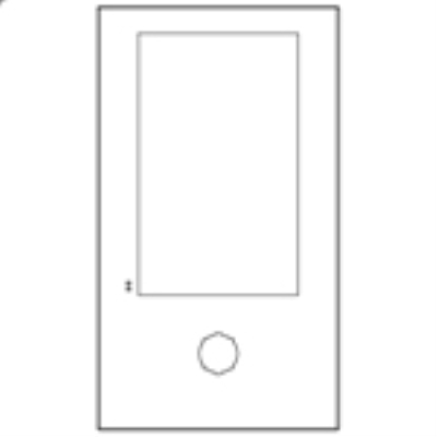 Ｄ／小型ロビーパネル・アルミ・Ｗシルバー