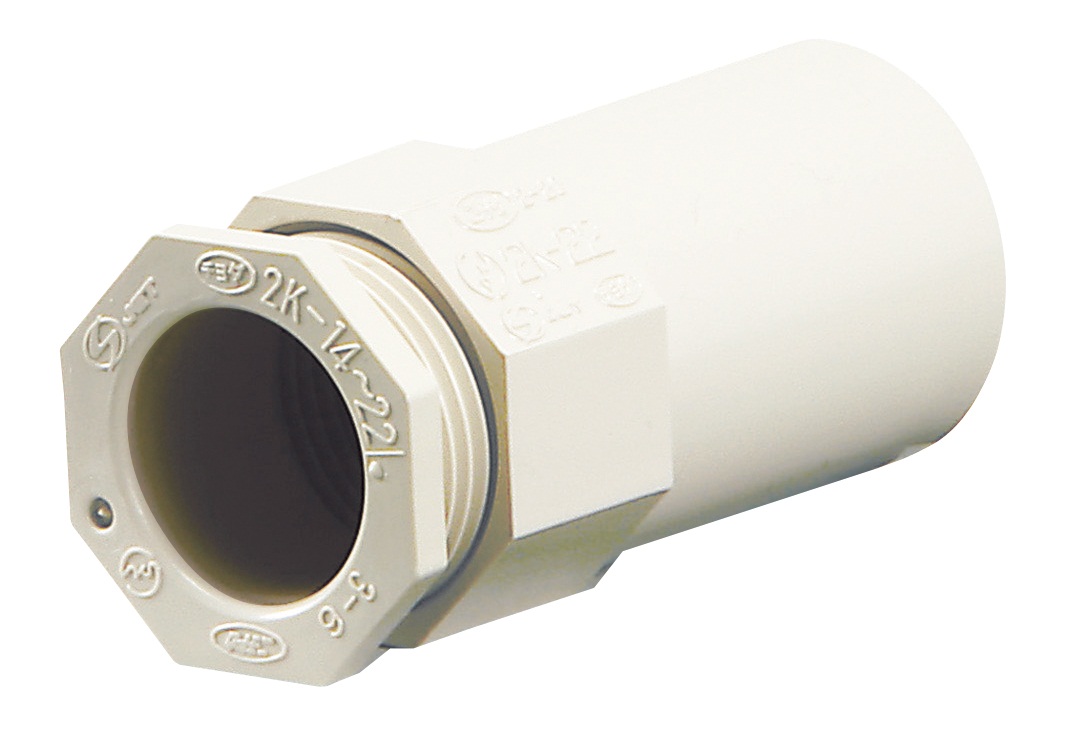 ２号コネクタ　ＶＥ７０　ＨＩホワイト　（２Ｋ７０Ｗ）Ｈ