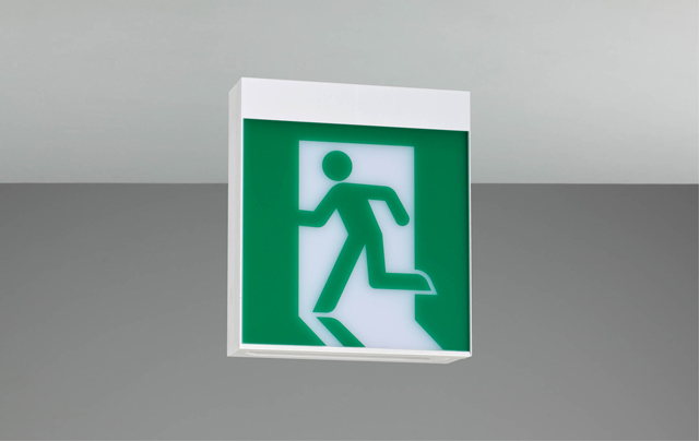 Ｃ級天壁直付片面誘導灯