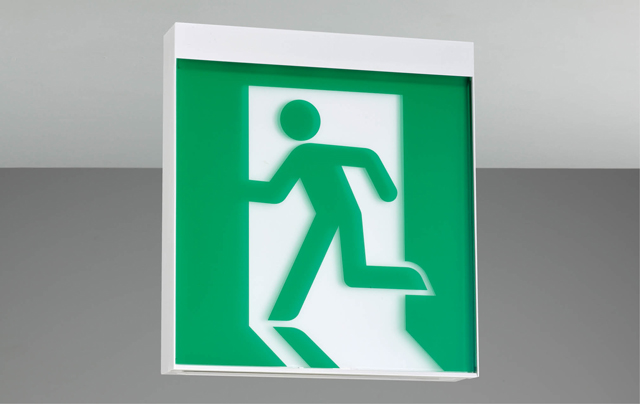 Ｂ級ＢＬ天井直付両面誘導灯