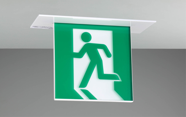 Ｂ級ＢＬ天井埋込両面誘導灯