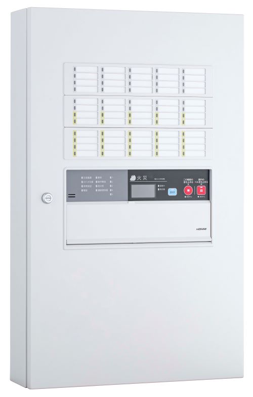 能美　Ｐ型１級６０回線複合受信機（地区別移報付）