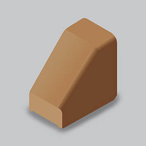 マルチコーナー　ブラウン