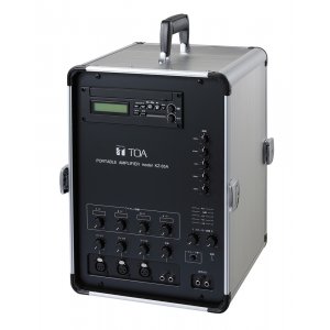 移動用ＰＡアンプ　６５Ｗ×２ｃｈ　ＣＤ付