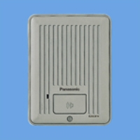 警報表示付ドアホン子器　露出．テスト釦