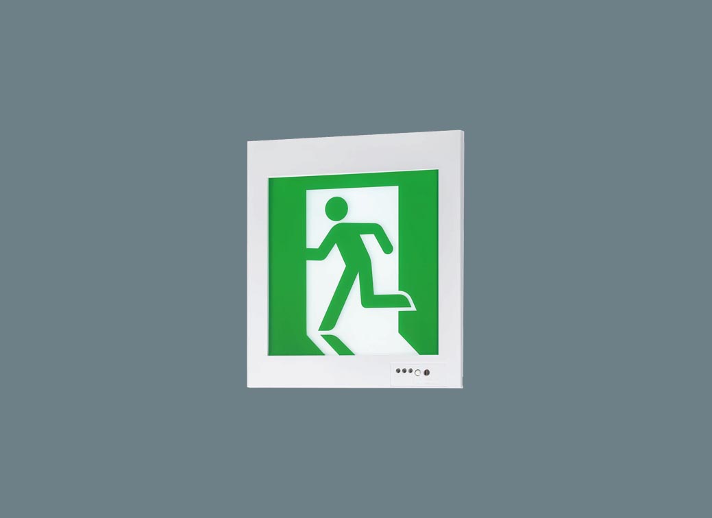 誘導灯Ｂ級ＢＬ型壁埋込　みるだけ