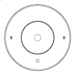 光電スポット感知器２信号ヘッド