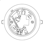 速結式ベース埋込型（コネクタなし）