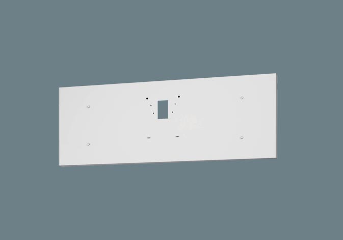 Ｂ級用壁直付型リニューアルプレート