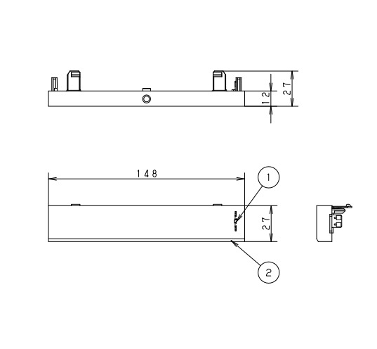 Ｃ級用交換ＬＥＤランプ　片面用
