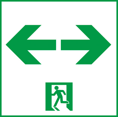 通路　表示板（両）　Ｃ級　直付用