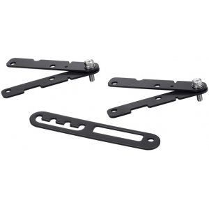 スピ－カ－連結金具　黒　防滴型