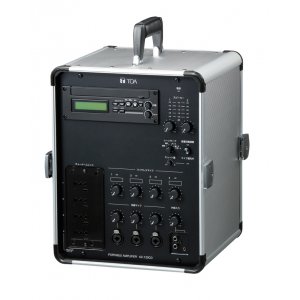 移動用ＰＡアンプ　１２０Ｗ×２　ＣＤ付