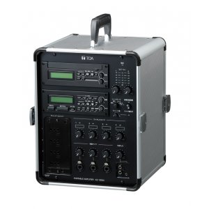 移動用ＰＡアンプ　１２０Ｗ×２　ＳＵＣ付